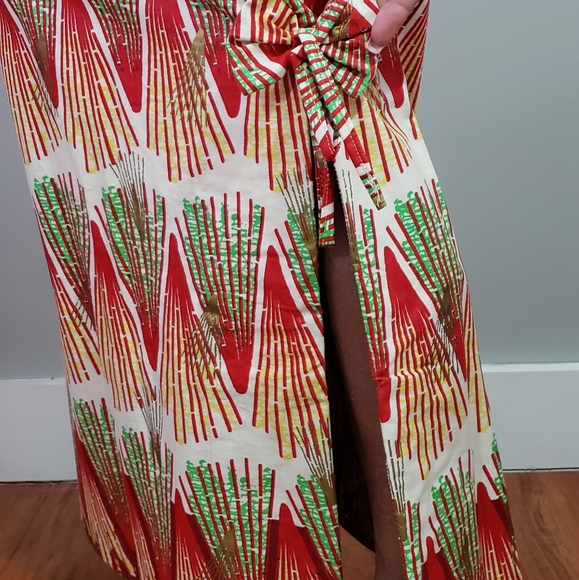 African Print 2 piece skirt set. FULLY LINED - Picture 4 of 5